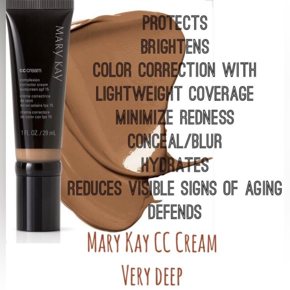 ❤️3 for $25! Mary Kay CC Cream With SPF 15 - Very Deep